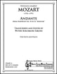 Symphony No. 35, Haffnner K. 385 - Andante for Flute and Piano P.O.D. cover